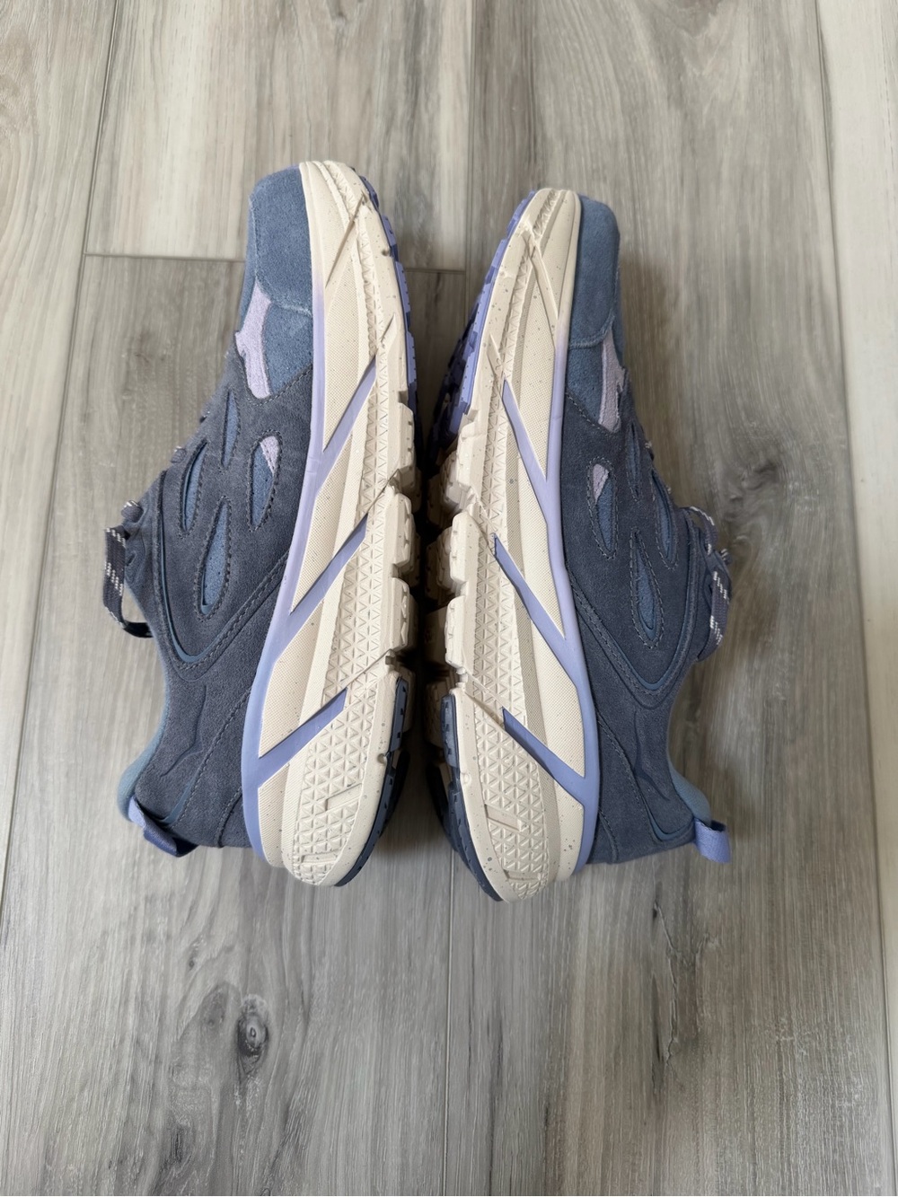 HOKA x FP Movement Clifton L Suede Sneakers OCN Blue Purple W 8.5 EU 40⅔ - Picture 6 of 10